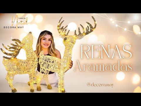 WIRE REINDEER DECORAMAY | CHRISTMAS DECORATION | CHRISTMAS IDEAS | DIY