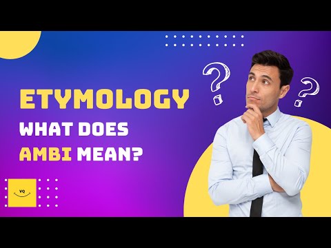Learning From Root Words (AMBI) - Increase Your Vocabulary & Learn English FAST!