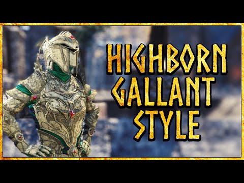 ESO Highborn Gallant Style