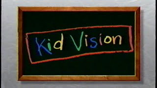 Kid Vision (1995) Company Logo (VHS Capture)