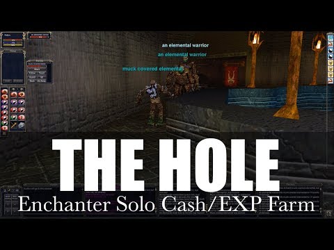 The Hole - Enchanter Solo Cash/Exp Farm + Named Charm Strategy