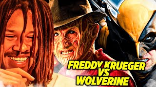 Freddy Krueger vs Wolverine - Epic Rap Battles of History (Reaction Video)