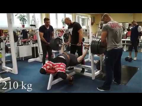 RAW Natural Bench 200kg/441lbs and 210kg/463lbs @113kg/249lbs