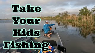 Getting my son ADDICTED to FISHING