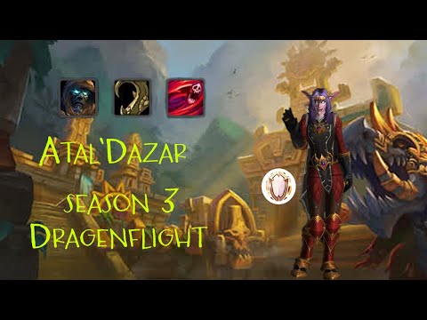 Discipline Priest POV | +25 Atal'Dazar | Week 11 | Mythic plus