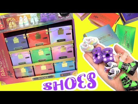 Rainbow High SHOES Mini Accessories Studio with Disney Encanto Mirabel and Isabela Dolls