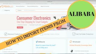 How to import items from Alibaba to sell on Ebay & Amazon for profit