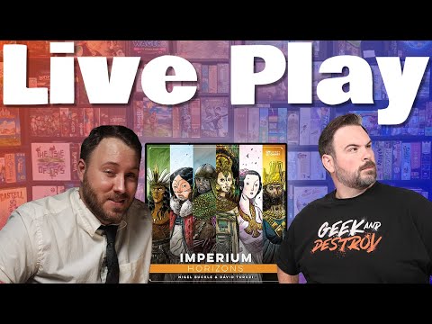 Imperium: Horizons Play Through | The Game Haus Live!