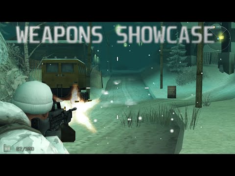 SOCOM: U.S. Navy SEALs Fireteam Bravo 3 - All Weapons Showcase