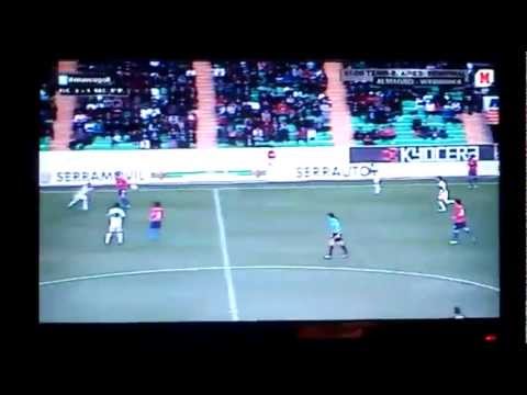 GOLES DE BERROCAL AL ELCHE CON EL RECREATIVO DE HUELVA