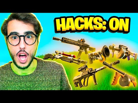 USO GLI HACKS PER AVERE SOLO ARMI MITICHE! - FORTNITE *CLICKBAIT*