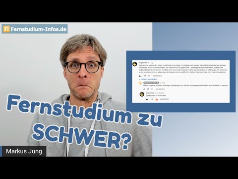 Wie schwer ist das Fernstudium bei AKAD und anderen Fernhochschulen?