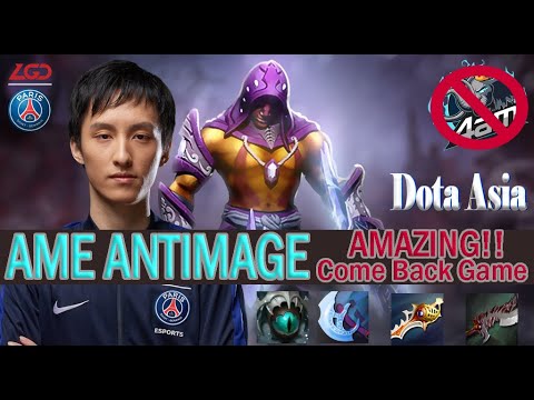 LGD.AME VS 4AM Grand Final【Game 3 】What A COME BACK GAME!! HOLY SHIT THE GOF OF CHINA ANTIMAGE!!