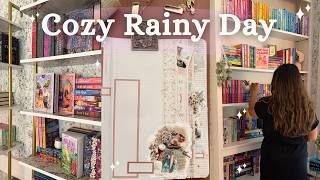 Cozy Rainy Day Vlog 🌧️ books, journals, hobbies