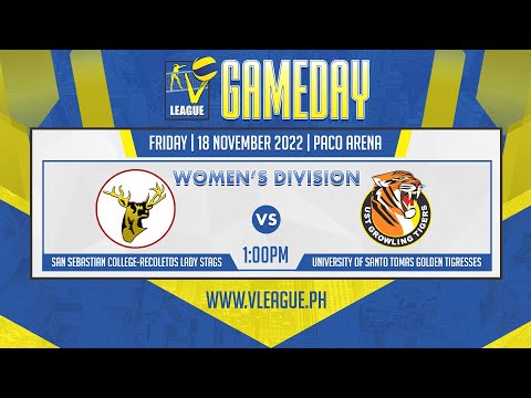 SSC-R vs UST | GAME 2 NOVEMBER 18, 2022 | V-League 2022 Collegiate Challenge