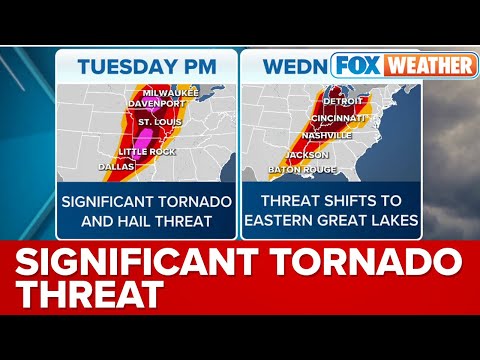 Significant Tornado Outbreak Looms As Potentially Life-Threatening Storms Move Into Central US