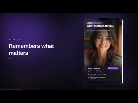 Vela - Your AI Companion video thumbnail