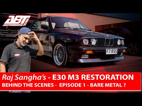 Raj’s BMW E30 M3 at ABT – Bare Metal or Not?