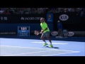 Roger Federer's cheeky tweener - Australian Open 2015