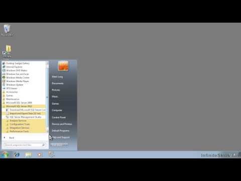 Microsoft SQL Server Exam 70-461 Tutorial | Windows 7 Interface