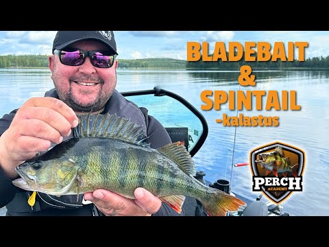 Kesäkalastuksen tehovieheet - spintail ja bladebait | Perch Academy, osa 1