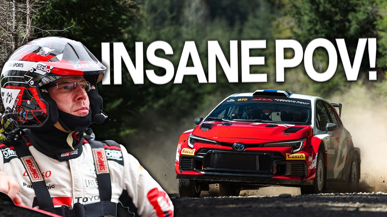 Ride Along with WRC Legend Jari-Matti Latvala at the Olympus Rally (4K)