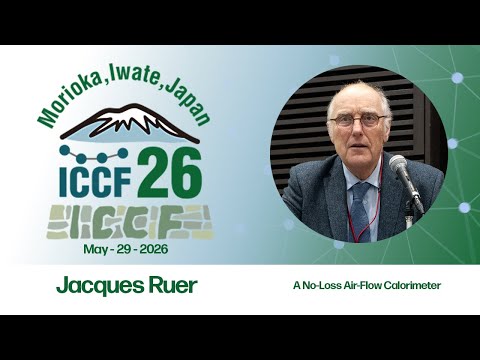 ICCF26 - Jacques Ruer - A No Loss Air Flow Calorimeter