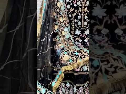 Eternal georget heavy embroidery pakistani long kurta salwar...