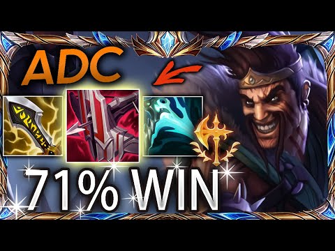 71%WIN!! Challenger Draven ADC vs Lucian - Patch 11.12