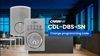 Carbine CDL-DBS-SN Change Programming Code