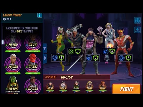 Unlimited Mirror Match! | Cosmic Crucible Trial 2 10/11/22 | Marvel Strike Force [No Audio]