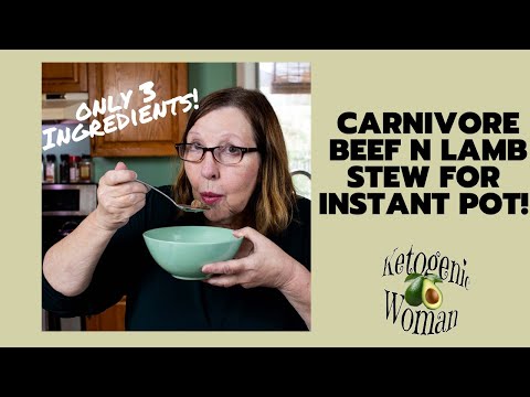 Carnivore Diet Beef Stew Recipe (with optional lamb)...