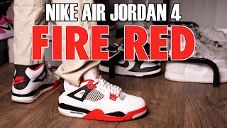 Nike Air Jordan 4 Retro Fire Red 2020