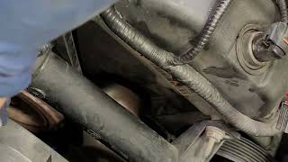 2003 Ford Thunderbird Serpentine belt replacement