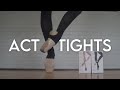 Actable Tights Unboxing Try On Haul Ballet Class Video