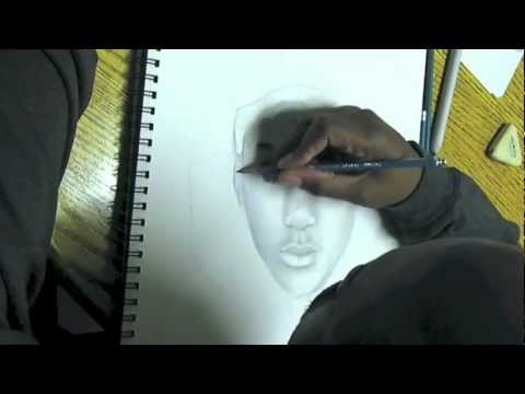 TRAYVON MARTIN-HOW TO DRAW!!! (WOW) 2012 ...TIME LAPSE... LAURENCE WORD : ELDER JK RODGERS