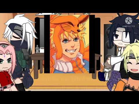 ||🍜Team 7 reacts to Naruto edits🍜||Naruto||SasuNaru||GachaClub||