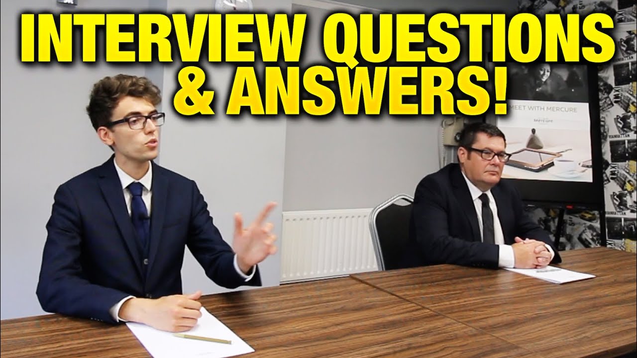 INTERVIEW QUESTIONS AND ANSWERS!