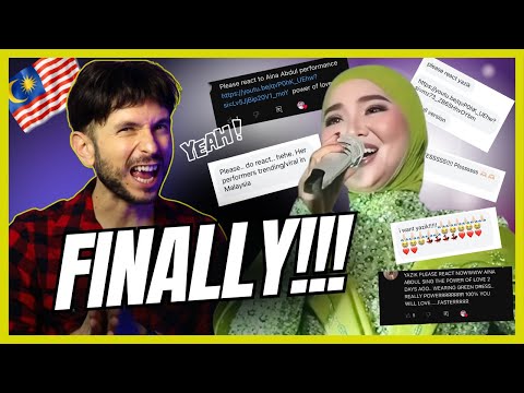 Aina Abdul Just BLEW ME AWAY! 😱 | The Power of Love Reaction