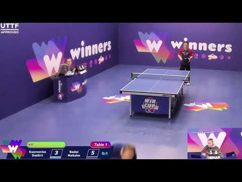 WINners CUP table 1  12.12  Kuzmenko Dmitrii - Badai Maksim  12:00