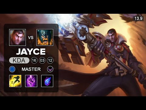 369 Jayce vs Olaf Top - EUW Master - Patch 13.9 Season 13