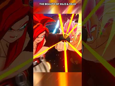 THE MOST BEAUTIFUL BATTLE 🌌 Gogeta SSJ4 vs Goku Black SSJ3