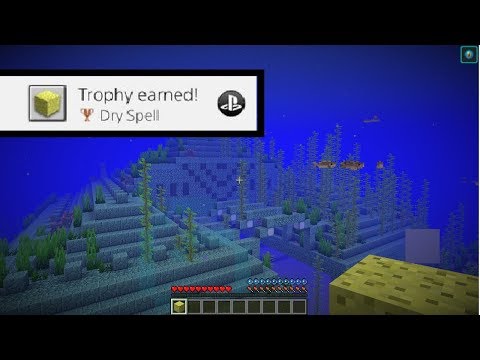 Minecraft Dry Spell Trophy / Achievement Guide