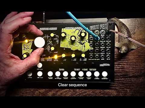 Cre8Audio West Pest- a sequencer demo (no talking, but plenty of captions)