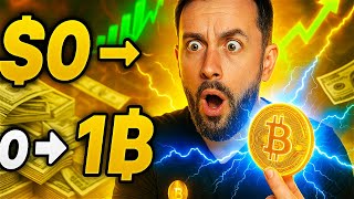 $0 to 1 Bitcoin Challenge: Can a Complete Beginner Earn 1 BTC in 2025?