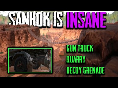 PUBG NEW GUN TRUCK | DECOY GRENADE | SANHOK 2.0