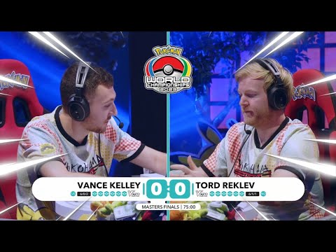 MASTER FINALS Tord Reklev Vs Vance Kelley 2023 Pokémon World Championships Pokémon TCG