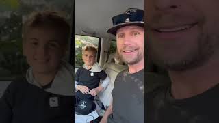 Dierks Bentley quizzes his kids on his music #shorts