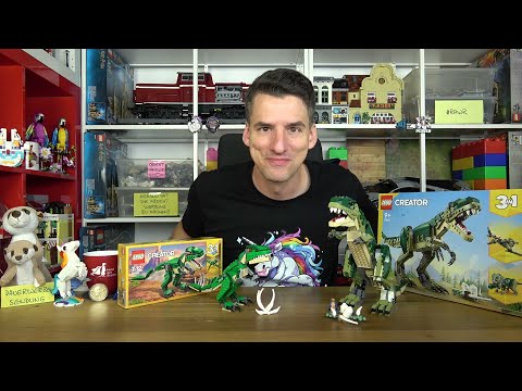 Große Enttäuschung und eine schöne Alternative: LEGO® Creator 31058 Dinos & 31151 T. Rex