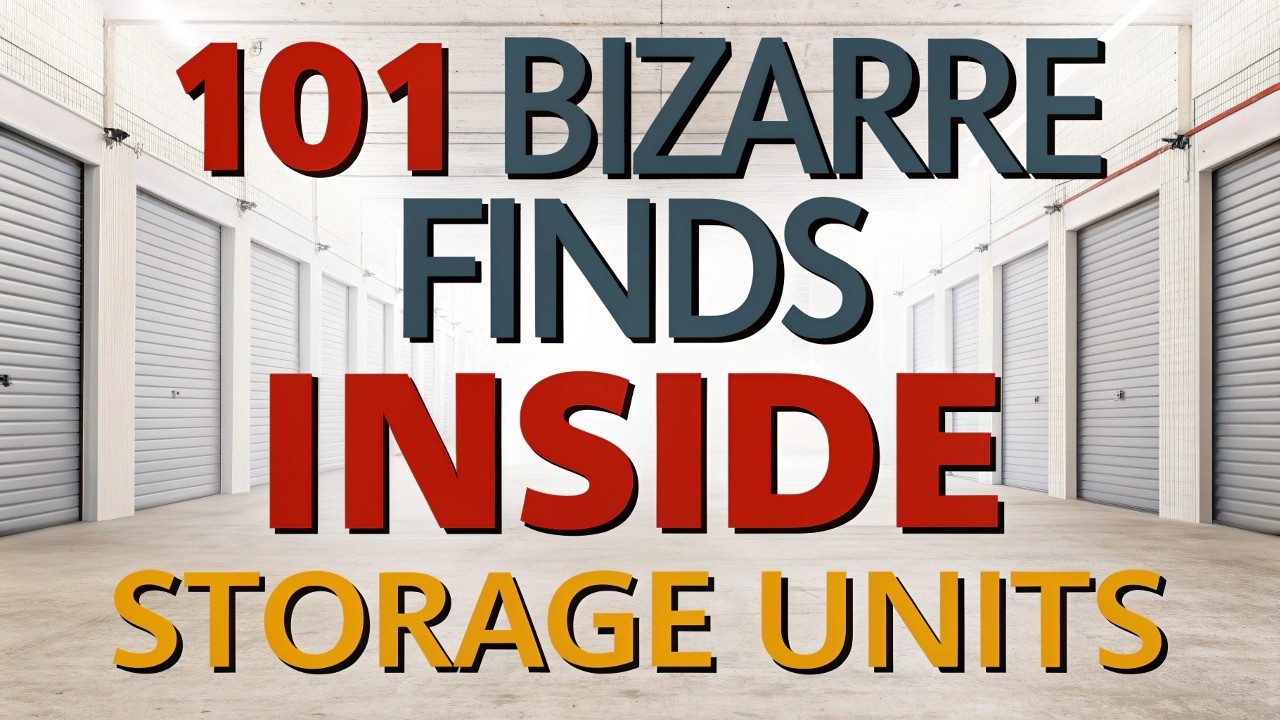 101 Bizarre Storage Unit Finds in U.S. | Guess What We Found